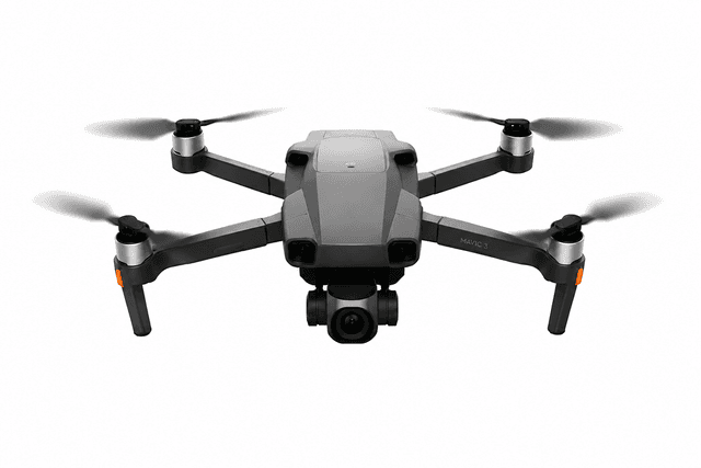 Drone flying above the DroneJob platform